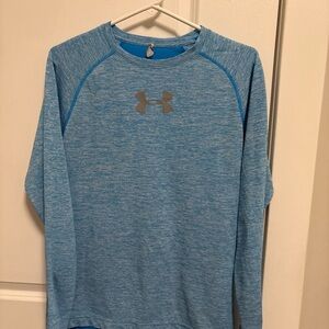 Men’s Under Armour Blue Long Sleeve Shirt Size medium